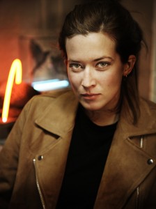 Harriet Horton in her studio